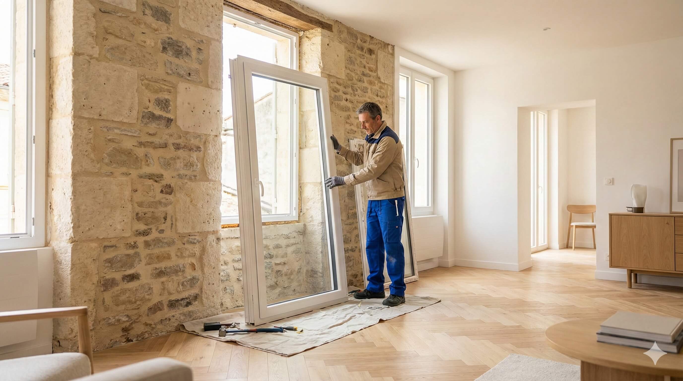 Pose de fenêtres double vitrage Eure